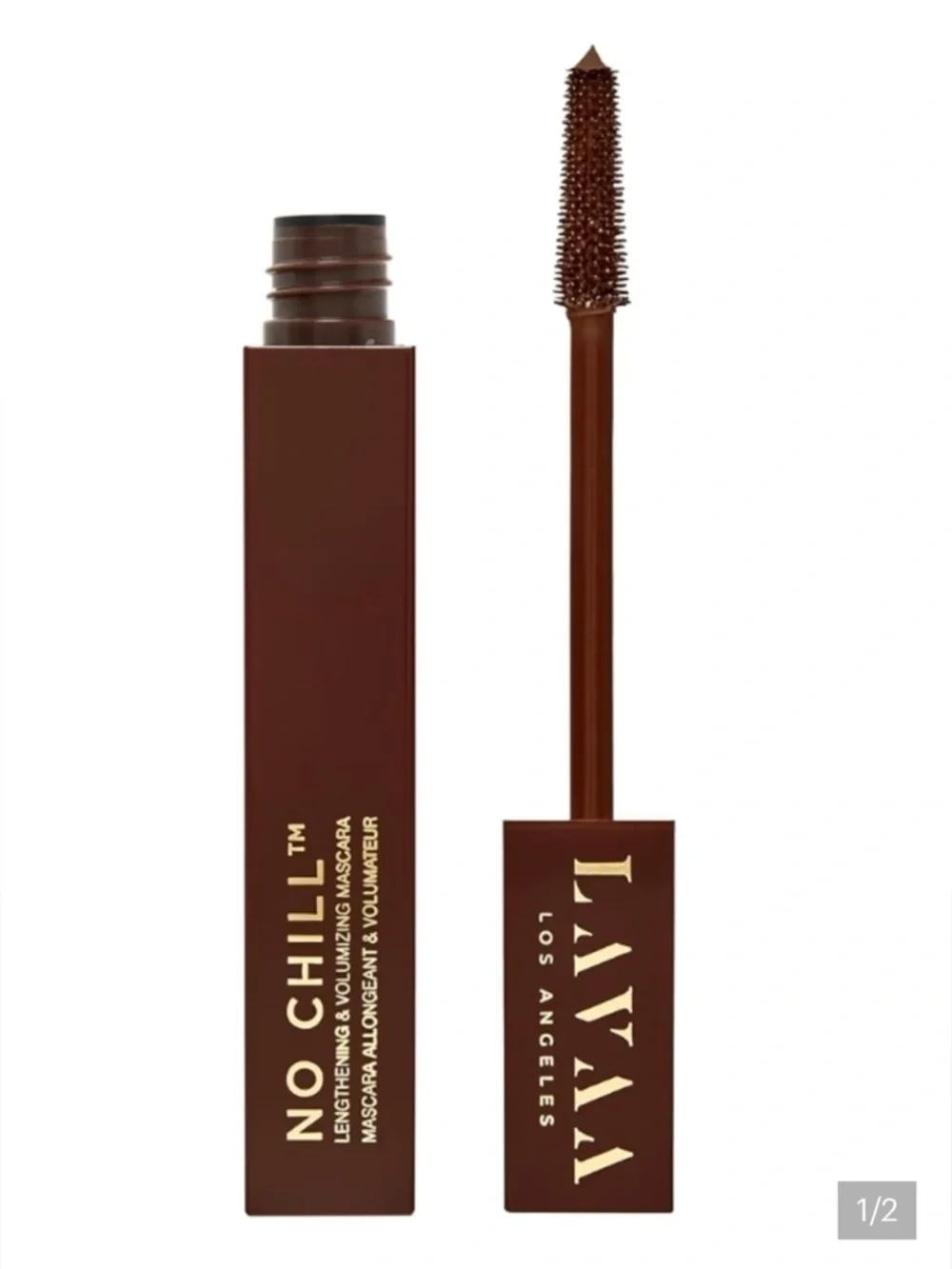 Laval No Chill Lengthening & Volumizing Mascara — Brown